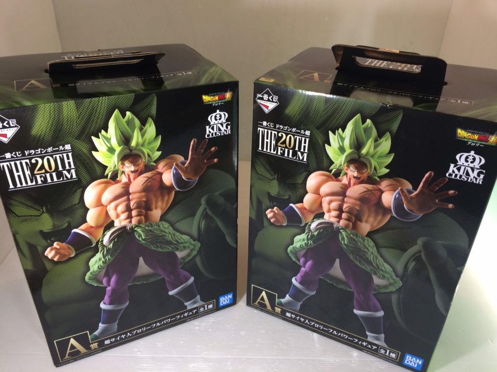 フィギュア買取】一番くじ ドラゴンボール超 THE 20TH FILM A賞届き