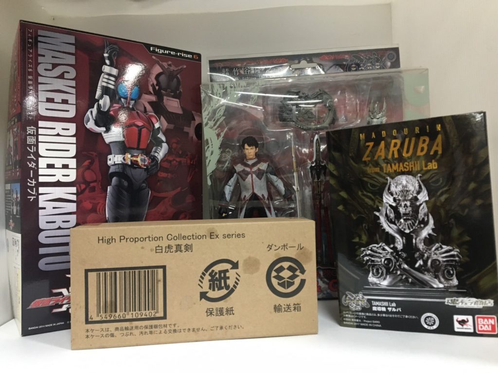 宅配買取 牙狼のザルバフィギュア等買取ました 千葉鑑定団八千代店