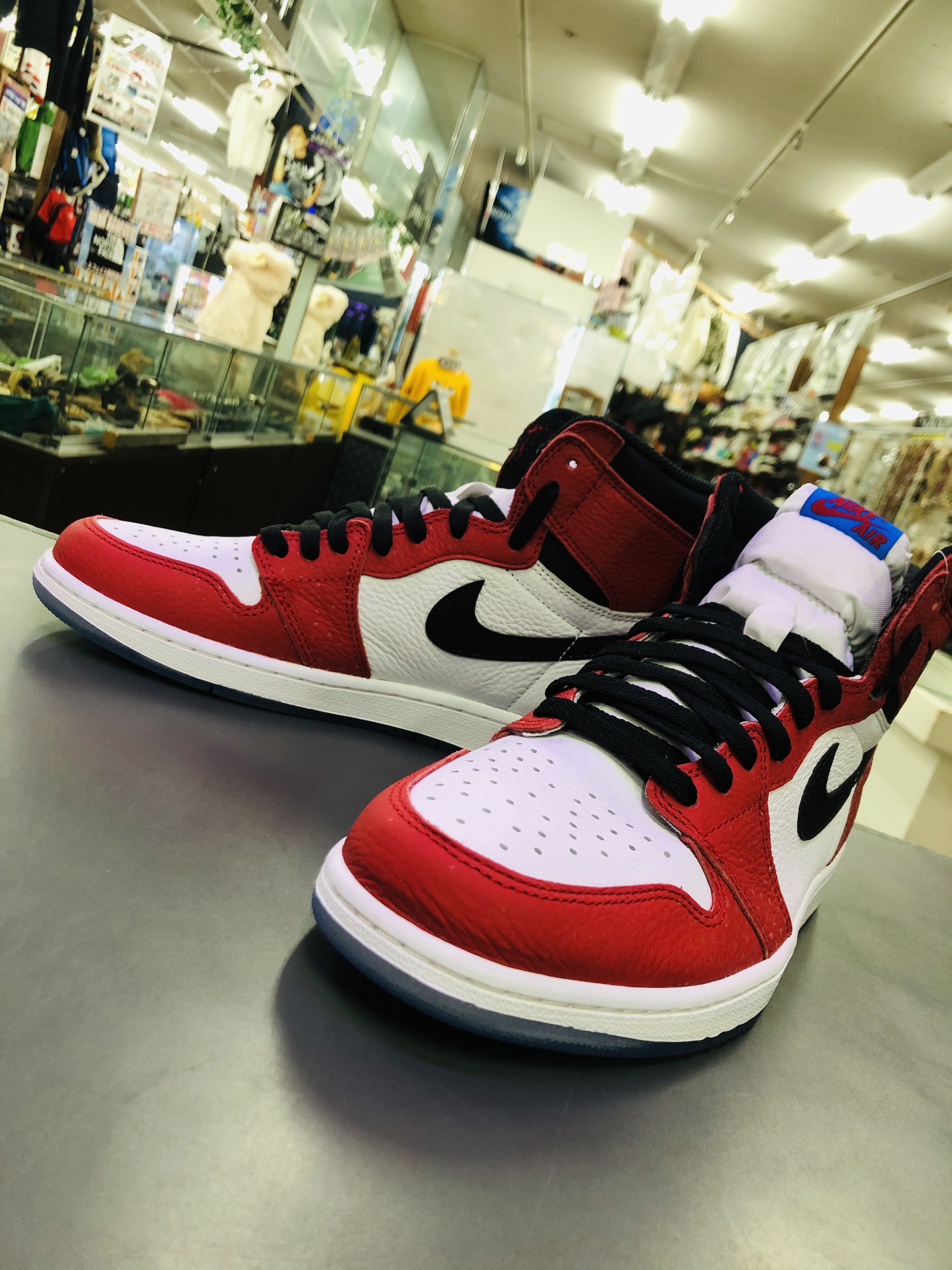 【古着買取】NIKE AIR JORDAN 1 RETRO HIGH OG”SPIDER MAN”入荷しました！-千葉鑑定団八千代店